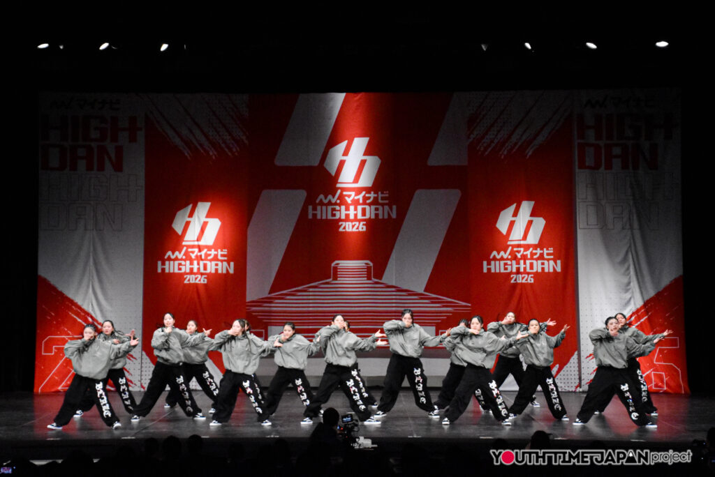 大阪府立山田高等学校「ZØNEBLÁZE」がLARGE部門で演技を披露！＜マイナビHIGH SCHOOL DANCE COMPETITION 2026 WEST vol.2＞