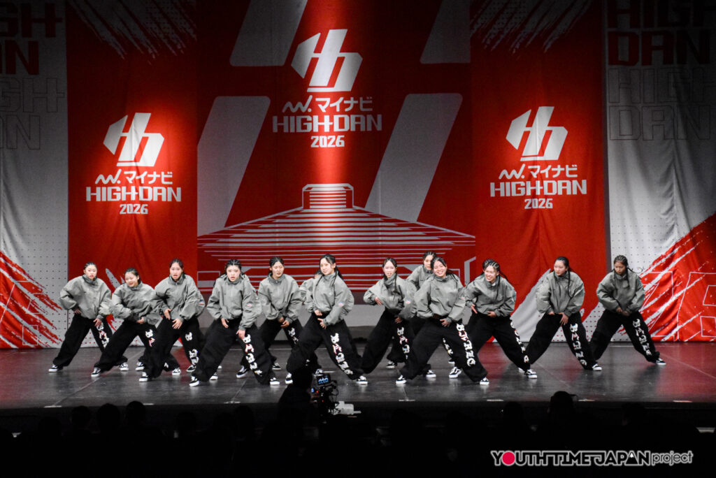大阪府立山田高等学校「ZØNEBLÁZE」がLARGE部門で演技を披露！＜マイナビHIGH SCHOOL DANCE COMPETITION 2026 WEST vol.2＞