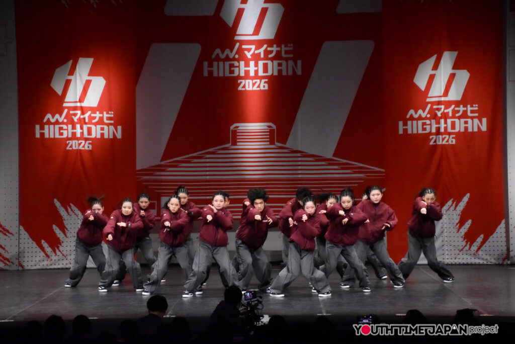 清教学園高等学校「SGDC」がLARGE部門で演技を披露！＜マイナビHIGH SCHOOL DANCE COMPETITION 2026 WEST vol.2＞