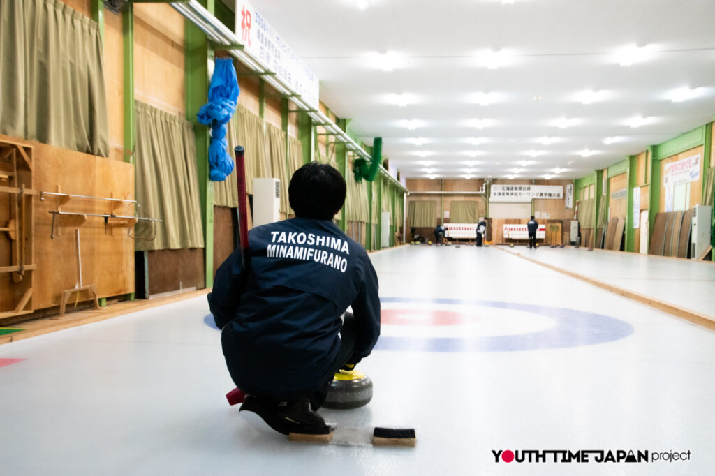 編集部が撮影した「北海道南富良野高等学校 カーリング部」