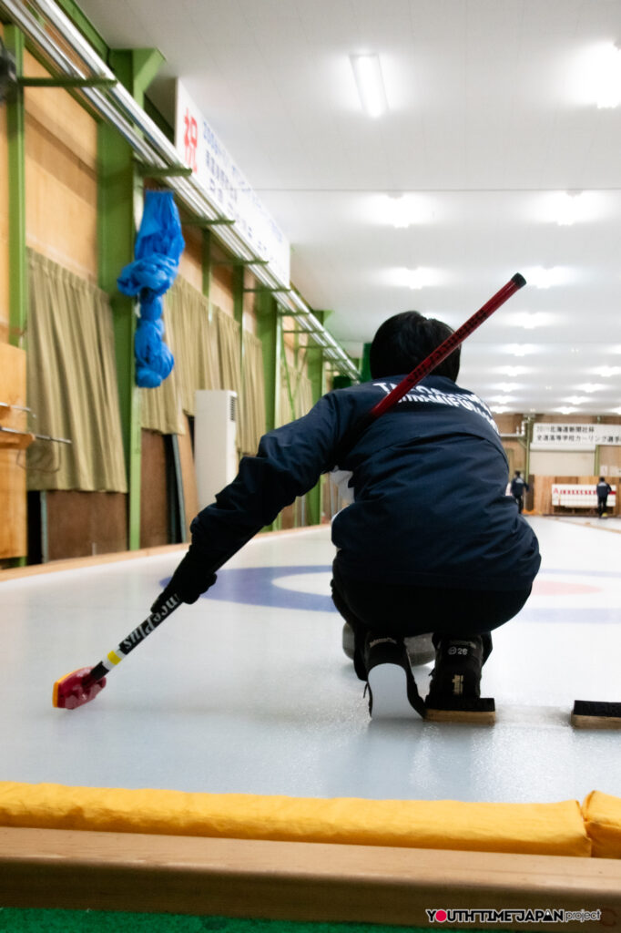 編集部が撮影した「北海道南富良野高等学校 カーリング部」