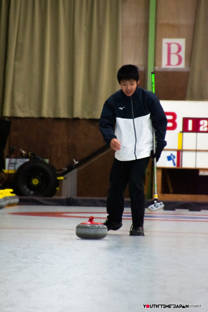 編集部が撮影した「北海道南富良野高等学校 カーリング部」