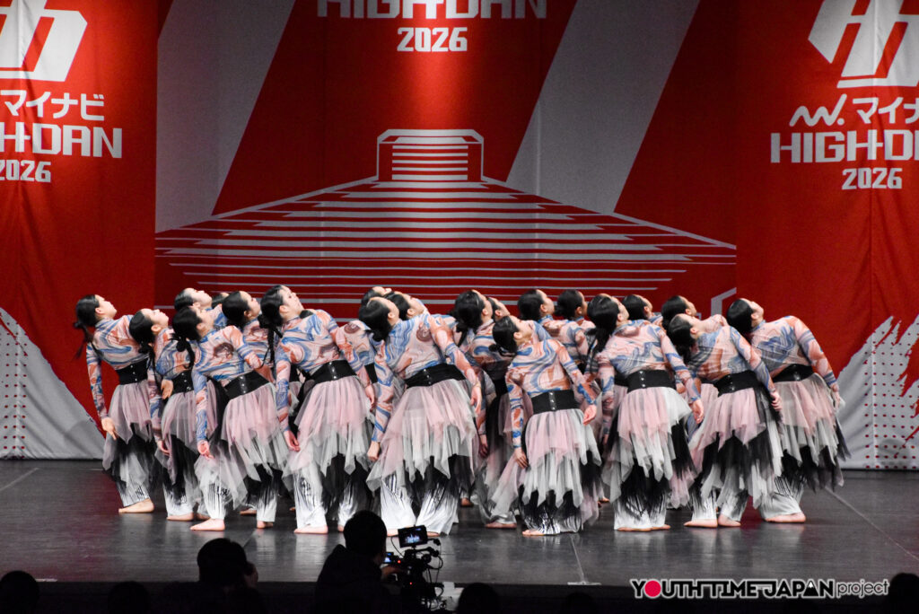 樟蔭高等学校「TEAM 樟蔭」がLARGE部門で演技を披露！＜マイナビHIGH SCHOOL DANCE COMPETITION 2026 WEST vol.2＞