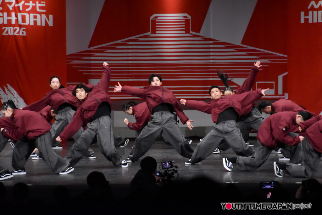 清教学園高等学校「SGDC」がLARGE部門で演技を披露！＜マイナビHIGH SCHOOL DANCE COMPETITION 2026 WEST vol.2＞