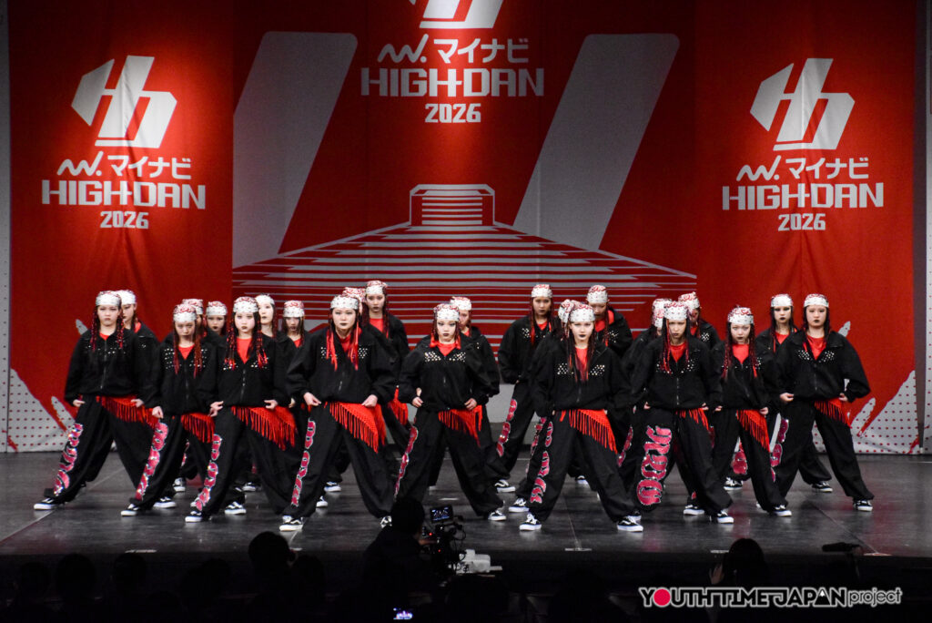 大阪府立山田高等学校「RΛVΛGE」がLARGE部門で演技を披露！＜マイナビHIGH SCHOOL DANCE COMPETITION 2026 WEST vol.2＞