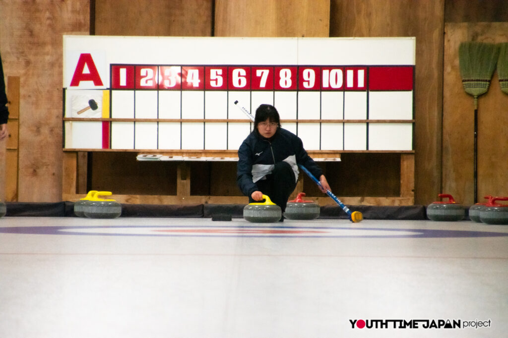 編集部が撮影した「北海道南富良野高等学校 カーリング部」