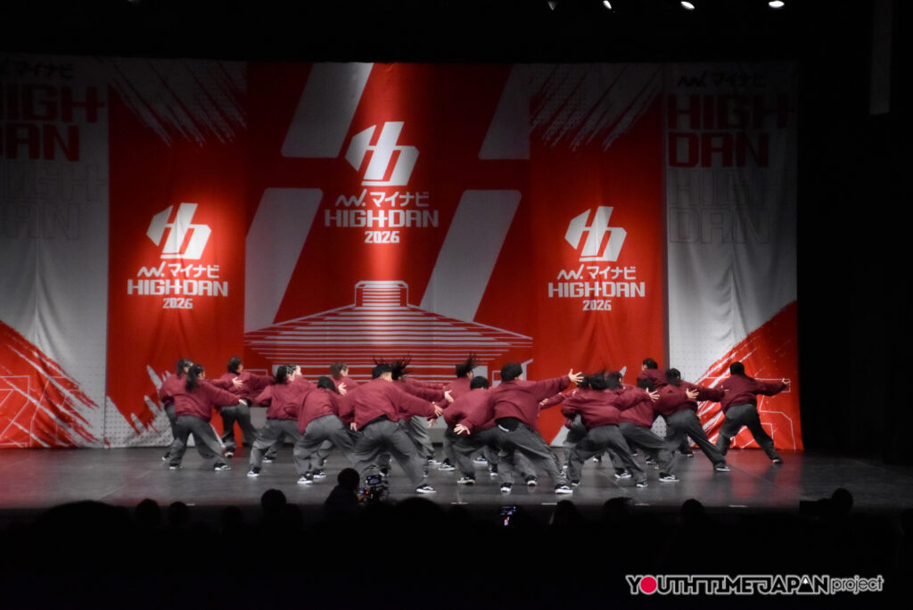 清教学園高等学校「SGDC」がLARGE部門で演技を披露！＜マイナビHIGH SCHOOL DANCE COMPETITION 2026 WEST vol.2＞