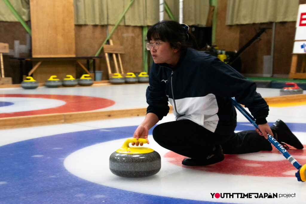 編集部が撮影した「北海道南富良野高等学校 カーリング部」