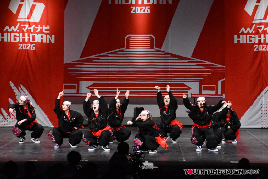 大阪府立山田高等学校「RΛVΛGE」がLARGE部門で演技を披露！＜マイナビHIGH SCHOOL DANCE COMPETITION 2026 WEST vol.2＞