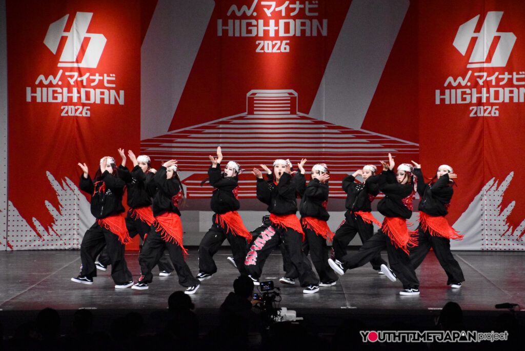 大阪府立山田高等学校「RΛVΛGE」がLARGE部門で演技を披露！＜マイナビHIGH SCHOOL DANCE COMPETITION 2026 WEST vol.2＞