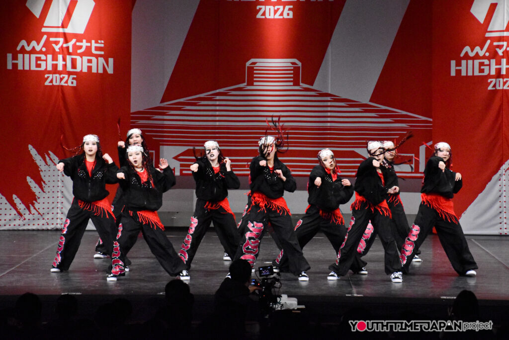 大阪府立山田高等学校「RΛVΛGE」がLARGE部門で演技を披露！＜マイナビHIGH SCHOOL DANCE COMPETITION 2026 WEST vol.2＞