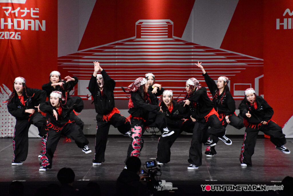 大阪府立山田高等学校「RΛVΛGE」がLARGE部門で演技を披露！＜マイナビHIGH SCHOOL DANCE COMPETITION 2026 WEST vol.2＞