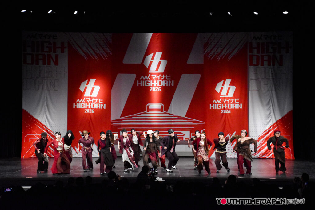 京都文教高等学校「Zodiac」がLARGE部門で演技を披露！＜マイナビHIGH SCHOOL DANCE COMPETITION 2026 WEST vol.2＞
