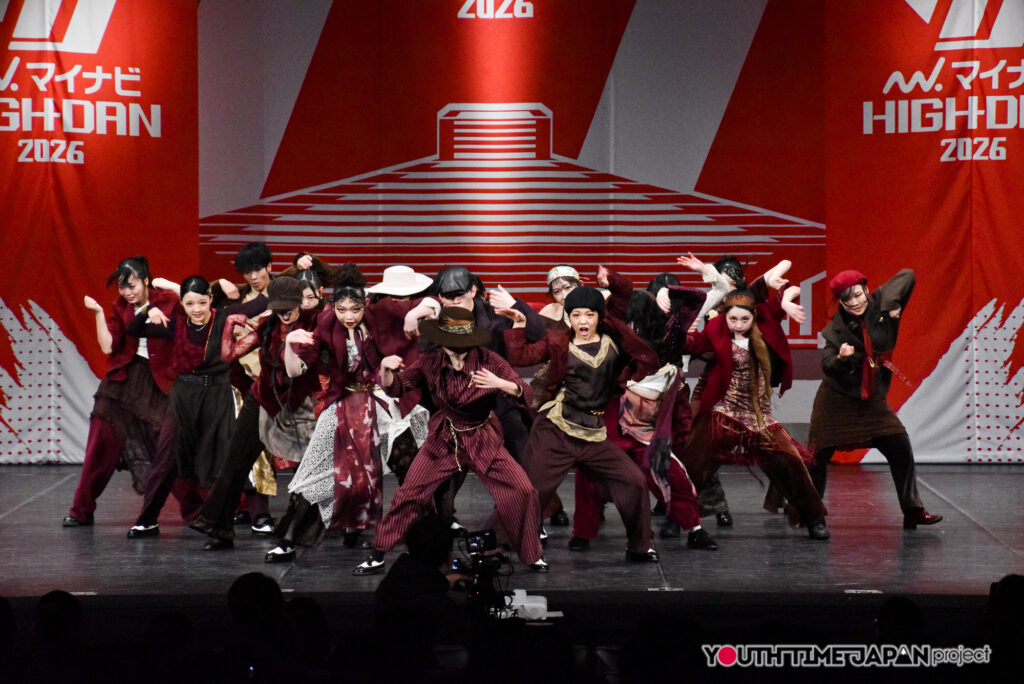 京都文教高等学校「Zodiac」がLARGE部門で演技を披露！＜マイナビHIGH SCHOOL DANCE COMPETITION 2026 WEST vol.2＞