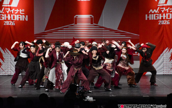 京都文教高等学校「Zodiac」がLARGE部門で演技を披露！＜マイナビHIGH SCHOOL DANCE COMPETITION 2026 WEST vol.2＞