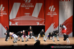 金城学園遊学館高等学校「UN꩜DE.」がSMALL部門で演技を披露！＜マイナビHIGH SCHOOL DANCE COMPETITION 2026 CHUBU＞