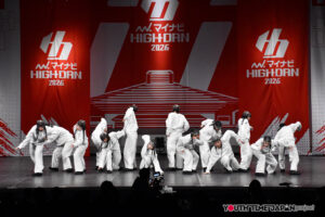 静岡県立浜松東高等学校「STILL TIGHT」がLARGE部門で演技を披露！＜マイナビHIGH SCHOOL DANCE COMPETITION 2026 WEST vol.2＞