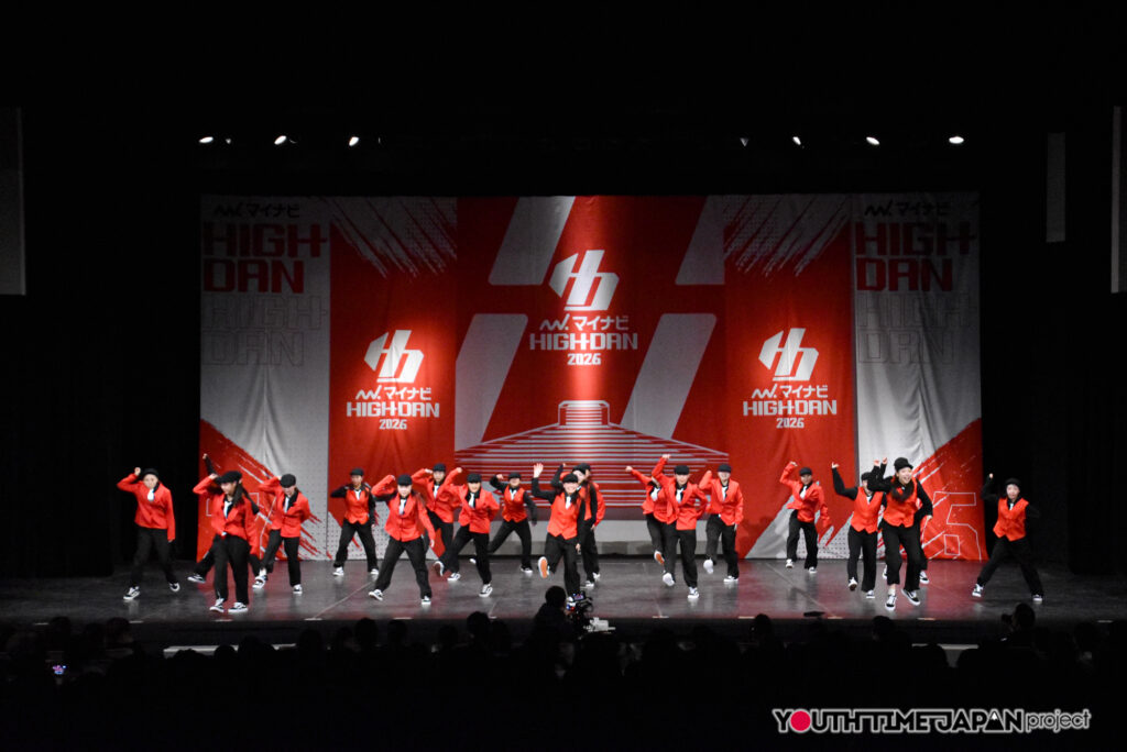 大阪府立北千里高等学校「Yompachi」がLARGE部門で演技を披露！＜マイナビHIGH SCHOOL DANCE COMPETITION 2026 WEST vol.2＞