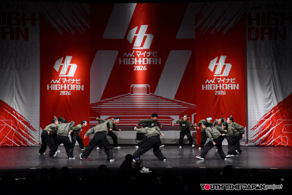 静岡県立浜松東高等学校「BRIM OVER」がLARGE部門で演技を披露！＜マイナビHIGH SCHOOL DANCE COMPETITION 2026 WEST vol.2＞