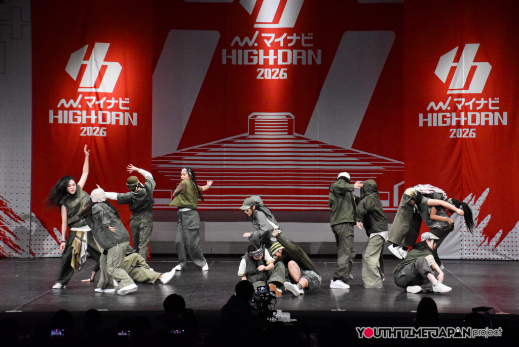 奈良市立一条高等学校「Abyssral」がLARGE部門で演技を披露！＜マイナビHIGH SCHOOL DANCE COMPETITION 2026 WEST vol.2＞