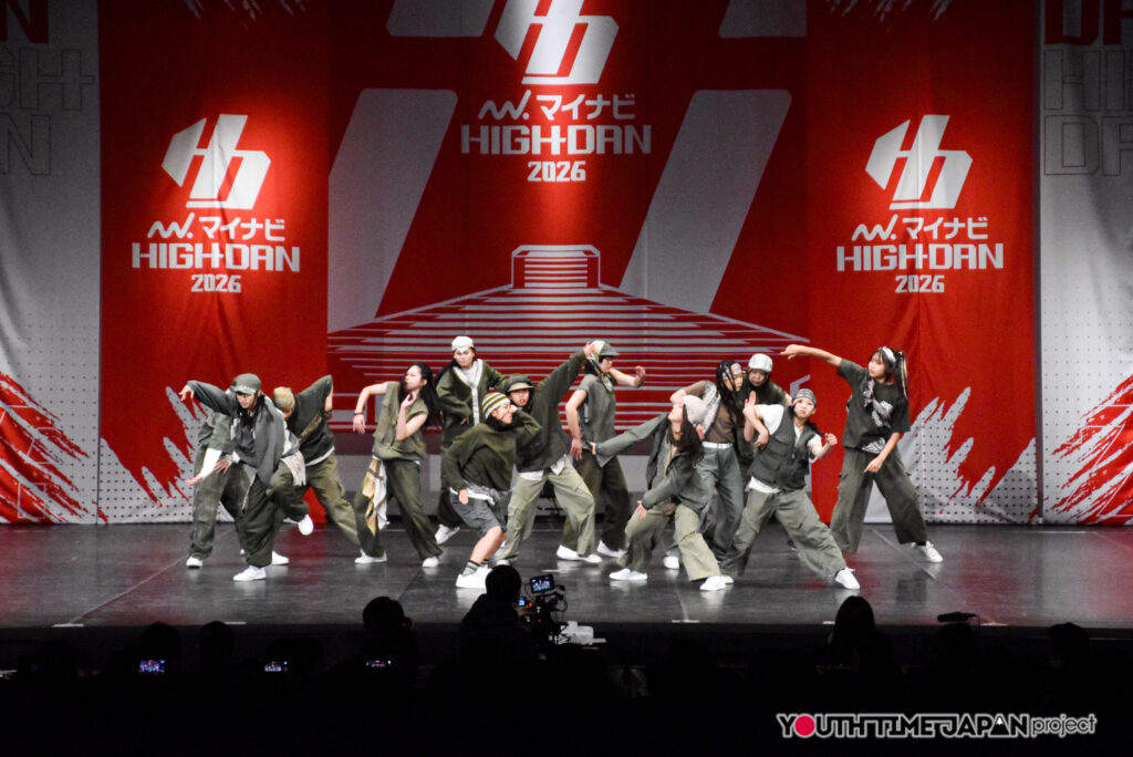 奈良市立一条高等学校「Abyssral」がLARGE部門で演技を披露！＜マイナビHIGH SCHOOL DANCE COMPETITION 2026 WEST vol.2＞