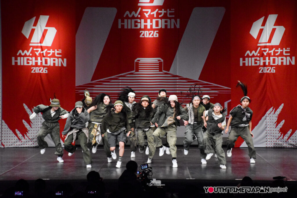 奈良市立一条高等学校「Abyssral」がLARGE部門で演技を披露！＜マイナビHIGH SCHOOL DANCE COMPETITION 2026 WEST vol.2＞