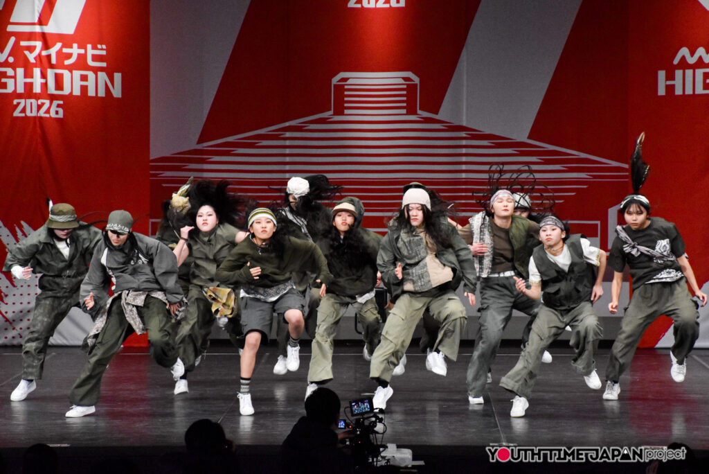 奈良市立一条高等学校「Abyssral」がLARGE部門で演技を披露！＜マイナビHIGH SCHOOL DANCE COMPETITION 2026 WEST vol.2＞