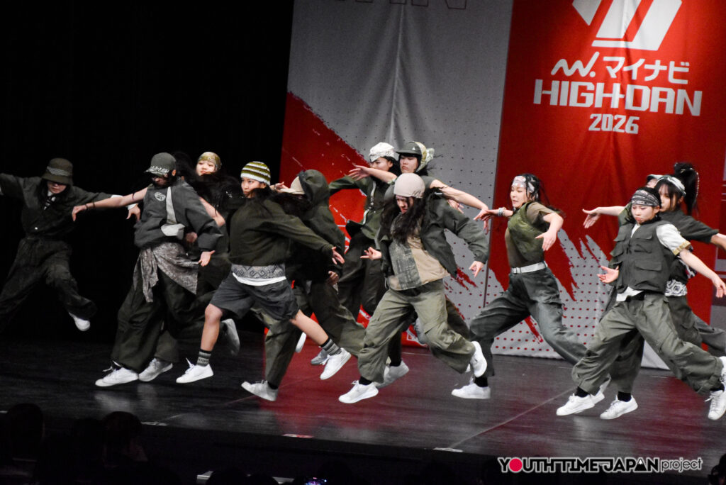 奈良市立一条高等学校「Abyssral」がLARGE部門で演技を披露！＜マイナビHIGH SCHOOL DANCE COMPETITION 2026 WEST vol.2＞