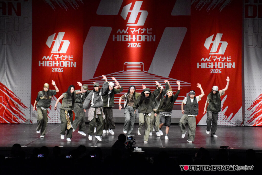 奈良市立一条高等学校「Abyssral」がLARGE部門で演技を披露！＜マイナビHIGH SCHOOL DANCE COMPETITION 2026 WEST vol.2＞