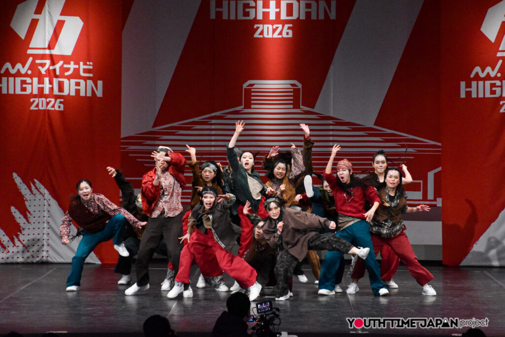 奈良市立一条高等学校「IrisVeil」がLARGE部門で演技を披露！＜マイナビHIGH SCHOOL DANCE COMPETITION 2026 WEST vol.2＞