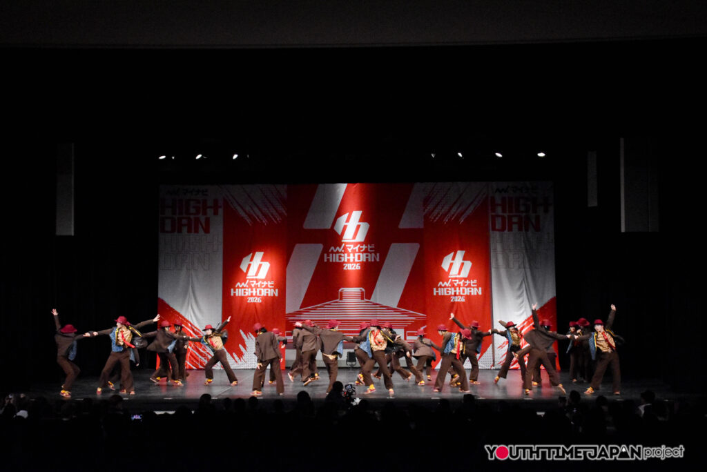 大阪府立箕面高等学校「80ogiesturm」がLARGE部門で演技を披露！＜マイナビHIGH SCHOOL DANCE COMPETITION 2026 WEST vol.2＞