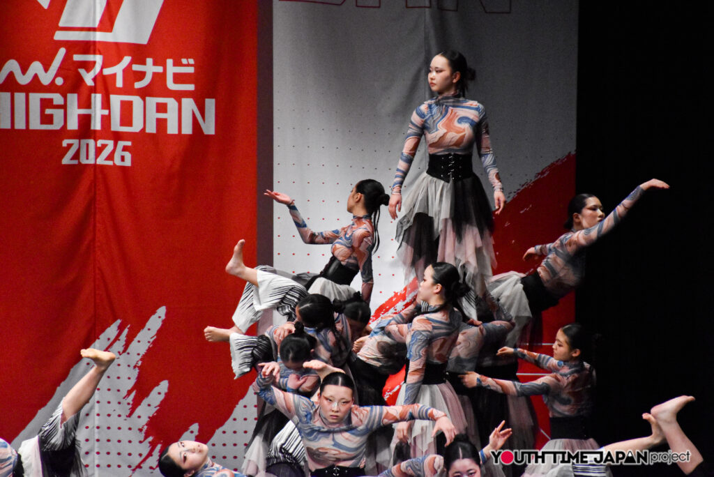 樟蔭高等学校「TEAM 樟蔭」がLARGE部門で演技を披露！＜マイナビHIGH SCHOOL DANCE COMPETITION 2026 WEST vol.2＞