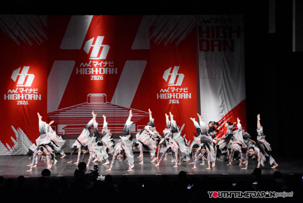 樟蔭高等学校「TEAM 樟蔭」がLARGE部門で演技を披露！＜マイナビHIGH SCHOOL DANCE COMPETITION 2026 WEST vol.2＞