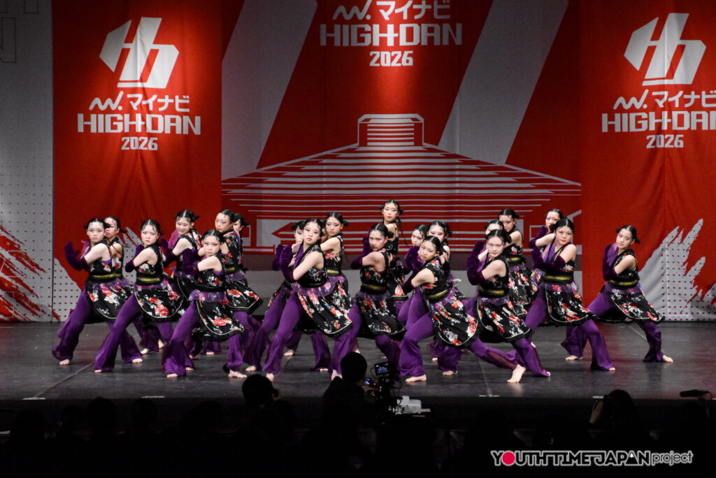 箕面自由学園高等学校「MOONIA」がLARGE部門で演技を披露！＜マイナビHIGH SCHOOL DANCE COMPETITION 2026 WEST vol.2＞
