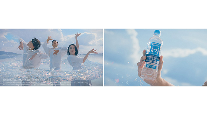 投稿についてもっと詳しく 上白石萌音・神木隆之介「特水」TV-CMで新境地！本木雅弘との豪華共演で、ウォーターダンスを披露！