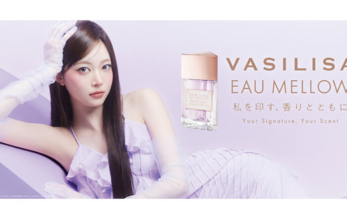 HONG EUNCHAEの「ヴァシリーサ」新ビジュアル解禁！軽やかなパープルに包まれ、まっすぐな眼差しで“甘さと芯の強さ”を表現。ふんわりマシュマロ香る新作「オー メロウ オードパルファム」が発売！