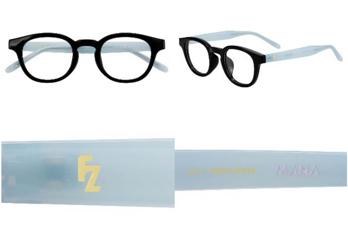 メガネブランド「Zoff」× FRUITS ZIPPER初コラボレーションアイウェア、2025年1月23日(金)より全国のZoffで発売!