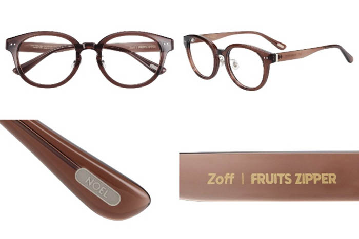 メガネブランド「Zoff」× FRUITS ZIPPER初コラボレーションアイウェア、2025年1月23日(金)より全国のZoffで発売!