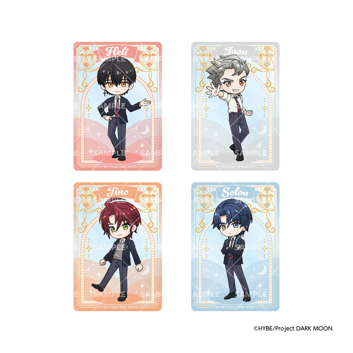 アニメ「DARK MOON -THE BLOOD ALTAR-」の描き起こしイラストを使用したクリアカード付きパフスナックをドン・キホーテ、アピタ、ピアゴの一部店舗にて発売！