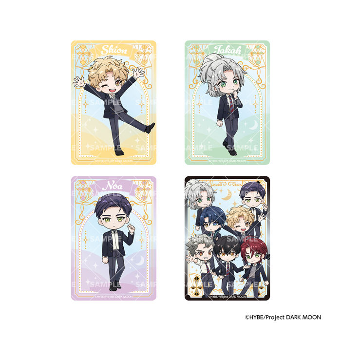 アニメ「DARK MOON -THE BLOOD ALTAR-」の描き起こしイラストを使用したクリアカード付きパフスナックをドン・キホーテ、アピタ、ピアゴの一部店舗にて発売！