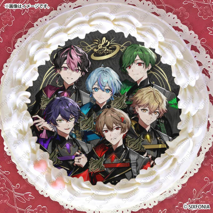 「シクフォニ」×プリロール、推しを“飾って祝う”新体験！タペストリー付きプリントオリジナルホールケーキの発売が決定！