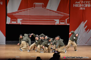 静岡県立浜松東高等学校「BRIM OVER」がLARGE部門で演技を披露！＜マイナビHIGH SCHOOL DANCE COMPETITION 2026 CHUBU＞