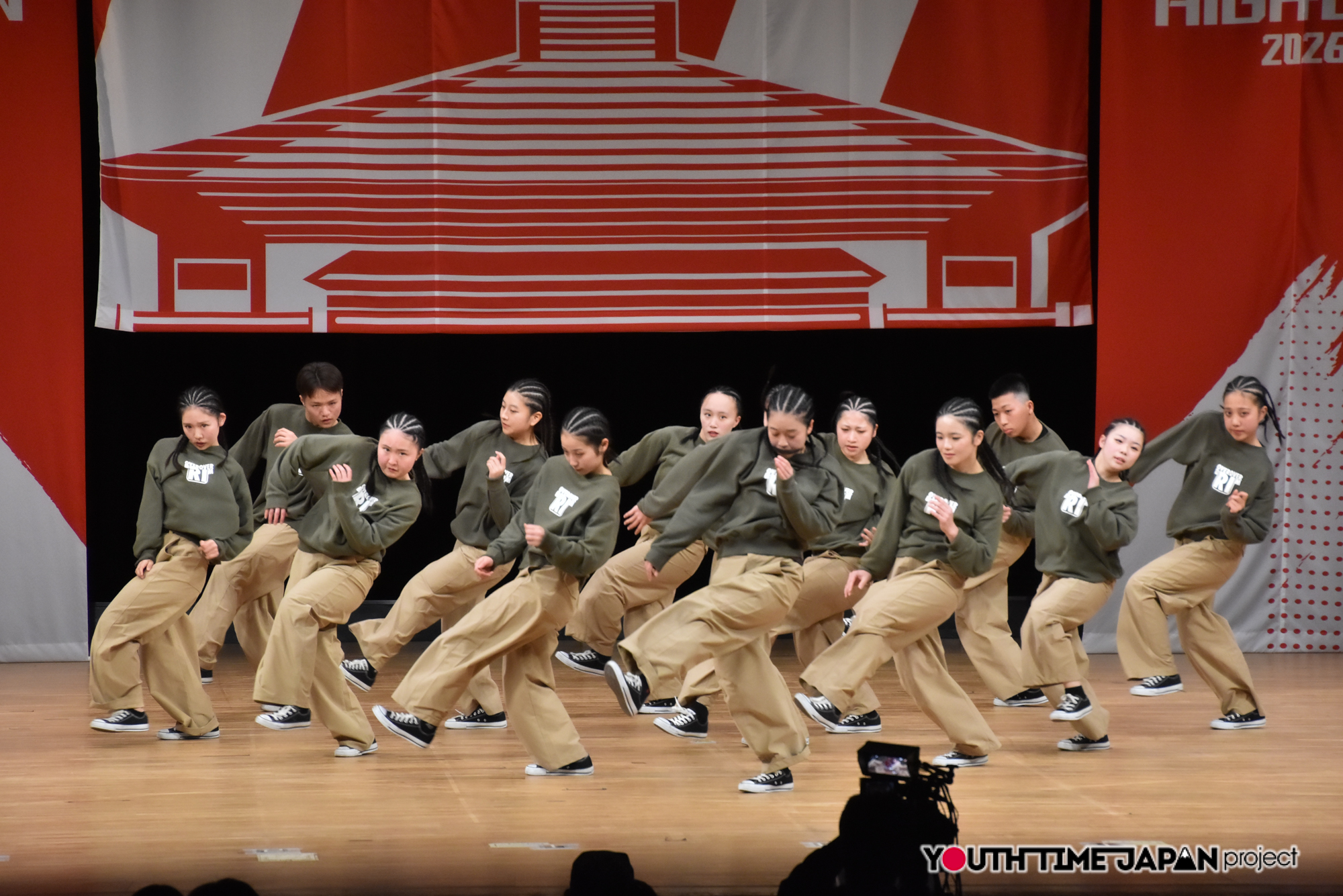 投稿についてもっと詳しく 静岡県立浜松東高等学校「BRIM OVER」がLARGE部門で演技を披露！＜マイナビHIGH SCHOOL DANCE COMPETITION 2026 CHUBU＞