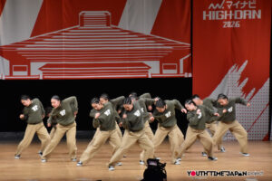 静岡県立浜松東高等学校「BRIM OVER」がLARGE部門で演技を披露！＜マイナビHIGH SCHOOL DANCE COMPETITION 2026 CHUBU＞