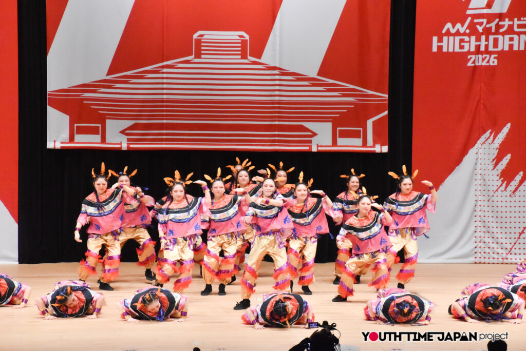 マイナビハイダン2026 EAST vol.3 LARGE部門で神奈川県立市ケ尾高等学校「神奈川県立市ケ尾高等学校ダンス部」がパフォーマンスをしているところ