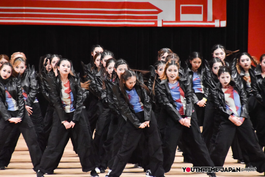 マイナビハイダン2026 EAST vol.3 LARGE部門で東京都立北園高等学校「BLACK LIST」がパフォーマンスをしているところ