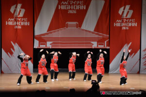 安城学園高等学校「AGDC」がLARGE部門で演技を披露！＜マイナビHIGH SCHOOL DANCE COMPETITION 2026 CHUBU＞