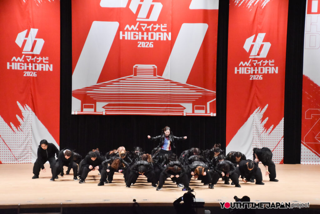 マイナビハイダン2026 EAST vol.3 LARGE部門で東京都立北園高等学校「BLACK LIST」がパフォーマンスをしているところ