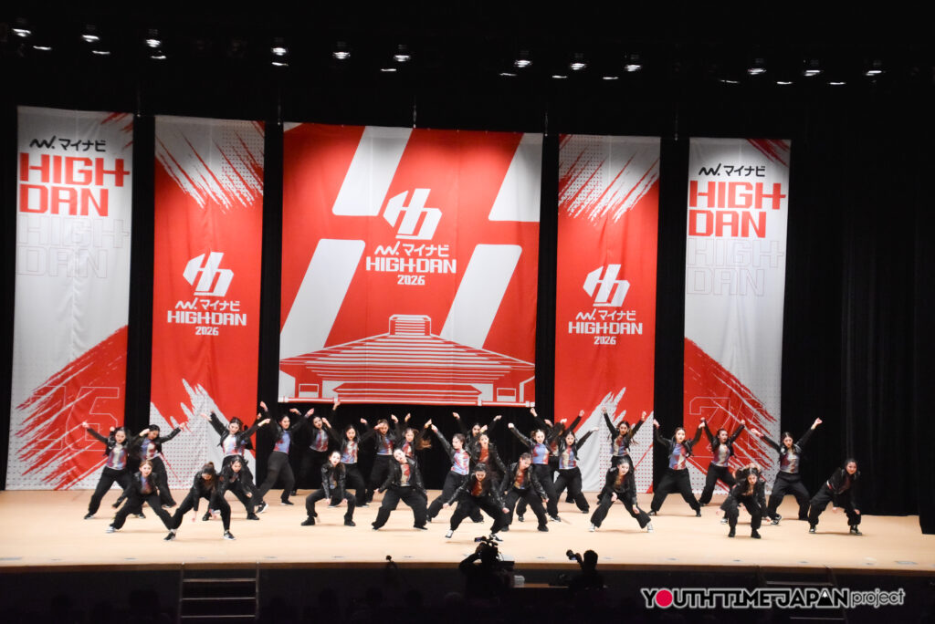 マイナビハイダン2026 EAST vol.3 LARGE部門で東京都立北園高等学校「BLACK LIST」がパフォーマンスをしているところ