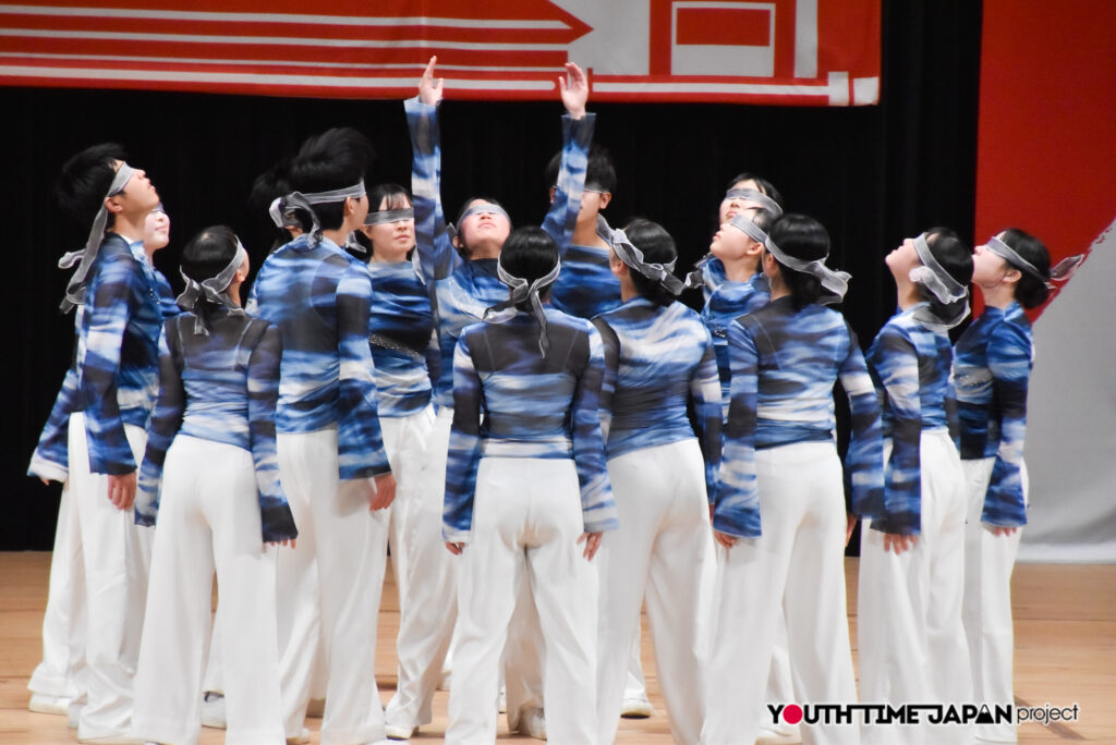 マイナビハイダン2026 EAST vol.3 LARGE部門で日本大学明誠高等学校「Stern」がパフォーマンスをしているところ